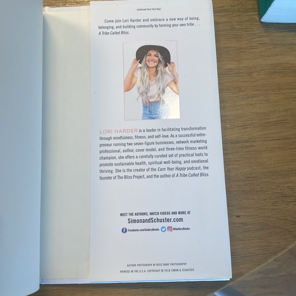 Lori Harder | Tribe Called Bliss Book Hardcover - Picture 5 of 5